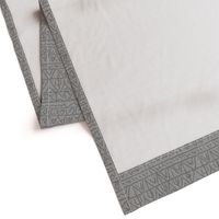 moroccan bohemian sketch shapes linen texture light gray dark gray