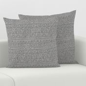 moroccan bohemian sketch shapes linen texture light gray dark gray