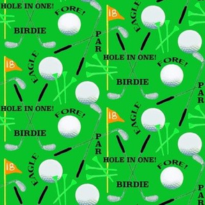Golf on Green