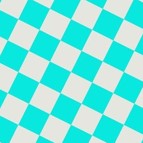 Teal Checkerboard
