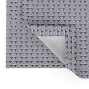 (micro scale) police car fabric - light grey