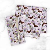 english springer spaniel pet quilt c collection coordinate floral