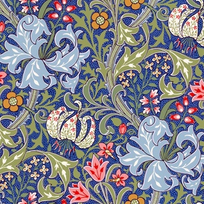 Golden Lily ~ Intense ~ The William Morris Collection