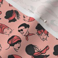 Women In Head Scarves XS