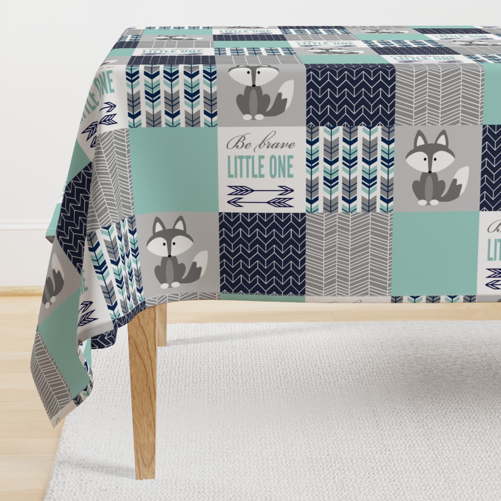 Fox Patchwork Mint