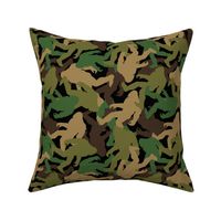 Hidden Bigfoot Camouflage - Cryptid Camo, Medium   