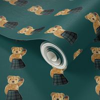 Teddy Bear wearing a kilt