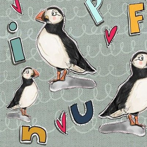 Puffin patches