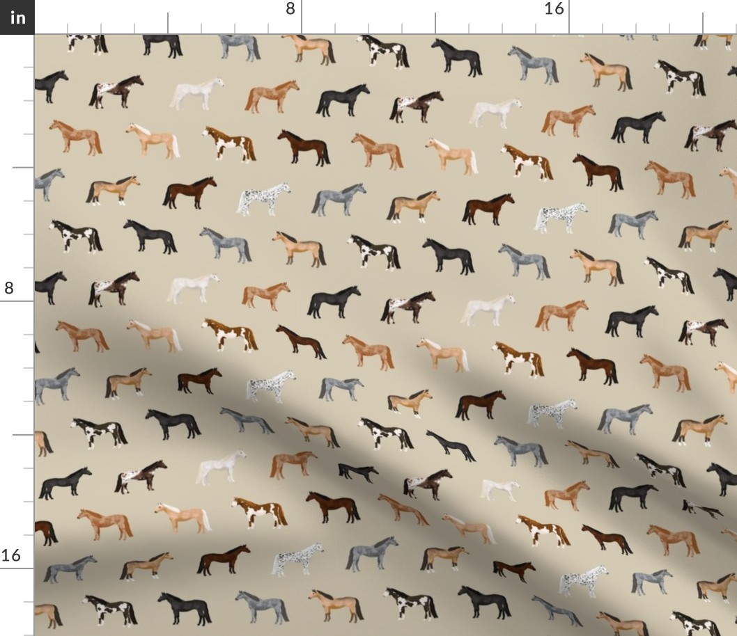 horse coats horse breeds horses fabrics Fabric | Spoonflower
