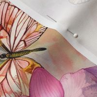 Vibrant Orchid Tapestry