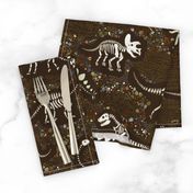 Dinosaur Fossils - Brown - Large