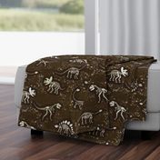 Dinosaur Fossils - Brown - Large