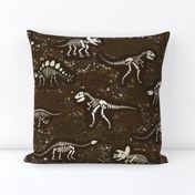 Dinosaur Fossils - Brown - Large