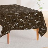 Dinosaur Fossils - Brown - Large