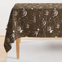 Dinosaur Fossils - Brown - Large