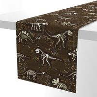Dinosaur Fossils - Brown - Large
