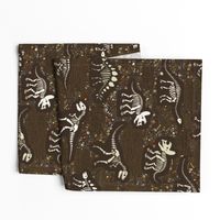 Dinosaur Fossils - Brown - Large