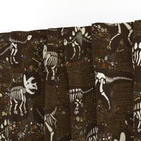 Dinosaur Fossils - Brown - Large