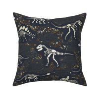 Dinosaur Fossils - grey - Large