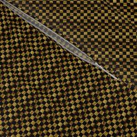 LG - Tiny Precious Metal Gold and Black checkerboard