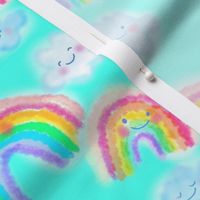 Rainbows and clouds on aqua min