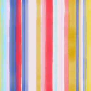 Watercolor Stripes and Lines - Jumbo