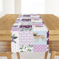 french bulldog pet quilt c dog breed fabric collection cheater quilt wholecloth