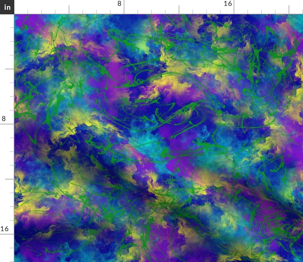 The Extreme Peacock Marbling