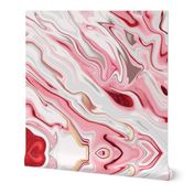 Marble Texture Stone Swirl Pink, Light Pink, Red, Dark Pink, Agate