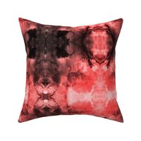 Watercolor Texture Water color Swirl Red, Light Red, Pink, Black