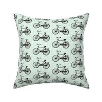 Bikes on Blue Graph Paper