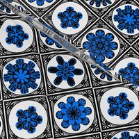 High Contrast Blue Tiles 1