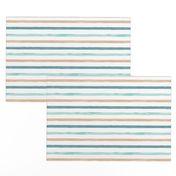 Thin Watercolor Stripe