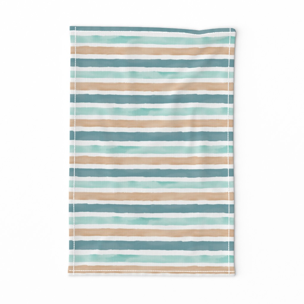 Large Watercolor Stripe