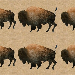 Bison Line with Tan
