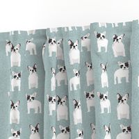 french bulldog black and white coat pet quilt b dog collection