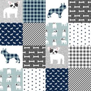french bulldog black and white coat pet quilt b dog quilt collection