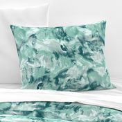 Marble Mist Green Grey Large Scale