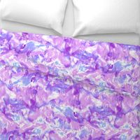 Marble Mist Purple Lavender Large Scale