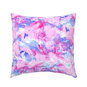 Marble Mist Pink and Blue Large Scale