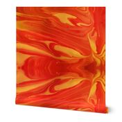 Marble Texture Stone Swirl Fire, Red, Orange, Gold, Deep Yellow