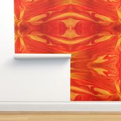 Marble Texture Stone Swirl Fire, Red, Orange, Gold, Deep Yellow