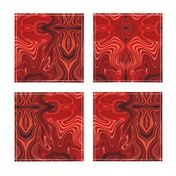 Marble Texture Stone Swirl Red, Orange, Fire, Crimson, Garnet