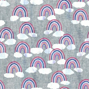 just rainbows linen