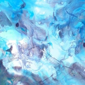Marble Texture Stone Swirl Teal, Aqua, Blue, Dark Blue