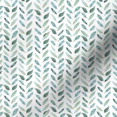 Mini Leaf Herringbone