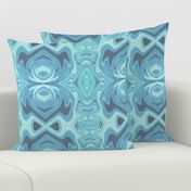 Marble Texture Stone Swirl Teal, Aqua, Blue, Light Blue