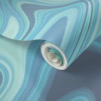 Marble Texture Stone Swirl Teal, Aqua, Blue, Light Blue