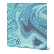 Marble Texture Stone Swirl Teal, Aqua, Blue, Light Blue