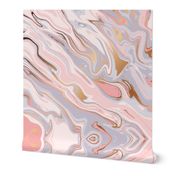 Marble Texture Stone Swirl Pink, Light Pink, Grey